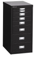 BISLEY MultiDrawer™ L298 Schubladenschrank schwarz...