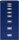 BISLEY MultiDrawer™ L298 Schubladenschrank oxfordblau 8 Schubladen 27,8 x 38,0 x 59,0 cm, 1 St.