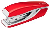 LEITZ Heftgerät NeXXt 5528 WOW Mini rot-metallic, 1 St.