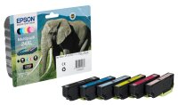 EPSON 24XL / T2438XL (Elefant) schwarz, cyan, magenta,...