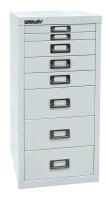 BISLEY MultiDrawer™ L298 Schubladenschrank lichtgrau 8 Schubladen 27,8 x 38,0 x 59,0 cm, 1 St.