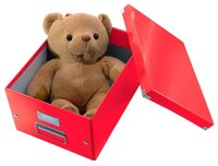 LEITZ Click & Store Aufbewahrungsbox 16,7 l rot 28,1...
