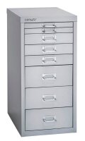 BISLEY MultiDrawer™ L298 Schubladenschrank silber 8...