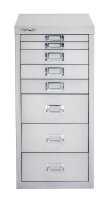 BISLEY MultiDrawer™ L298 Schubladenschrank silber 8...