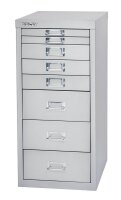BISLEY MultiDrawer™ L298 Schubladenschrank silber 8 Schubladen 27,8 x 38,0 x 59,0 cm, 1 St.