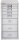 BISLEY MultiDrawer™ L298 Schubladenschrank silber 8 Schubladen 27,8 x 38,0 x 59,0 cm, 1 St.