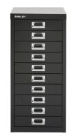 BISLEY MultiDrawer™ L2910 Schubladenschrank schwarz...