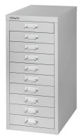 BISLEY MultiDrawer™ L2910 Schubladenschrank lichtgrau 10 Schubladen 27,8 x 38,0 x 59,0 cm, 1 St.