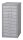 BISLEY MultiDrawer™ L2910 Schubladenschrank silber 10 Schubladen 27,8 x 38,0 x 59,0 cm, 1 St.