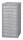 BISLEY MultiDrawer™ L2910 Schubladenschrank silber 10 Schubladen 27,8 x 38,0 x 59,0 cm, 1 St.