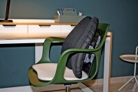 ergoleben EL0010 Rückenstütze für Bürostuhl verstellbar schwarz für Bürostühle, 1 St.