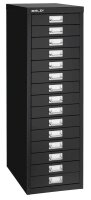 BISLEY MultiDrawer™ L3915 Schubladenschrank schwarz...