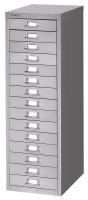 BISLEY MultiDrawer™ L3915 Schubladenschrank silber...