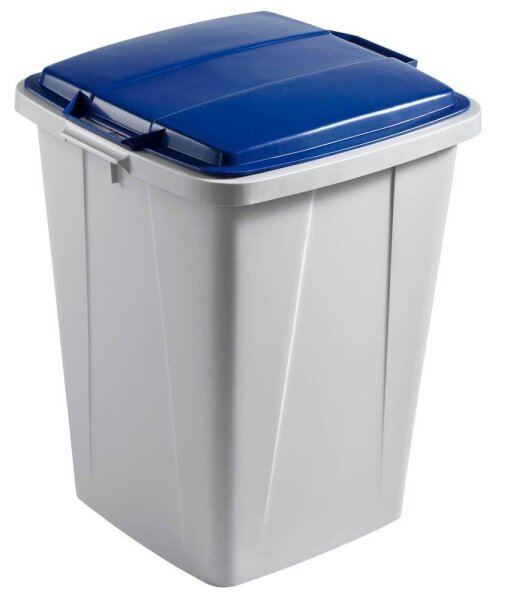 DURABLE Durabin 90 Mülleimer 90,0 l grau, blau, 1 St.