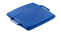 DURABLE Durabin 90 Mülleimer 90,0 l grau, blau, 1 St.