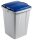 DURABLE Durabin 90 Mülleimer 90,0 l grau, blau, 1 St.