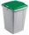 DURABLE Durabin 90 Mülleimer 90,0 l grau, grün, 1 St.