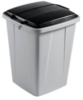 DURABLE Durabin 90 Mülleimer 90,0 l grau, schwarz, 1...