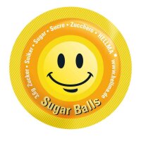 HELLMA  Sugar Balls Happy Zuckersticks, 400x 3,6 g