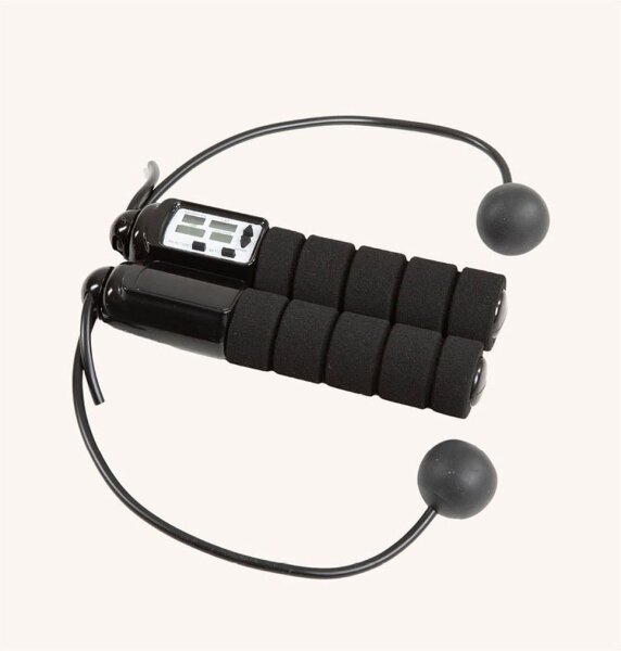 Swedish Posture® Jump Digital Springseil schwarz