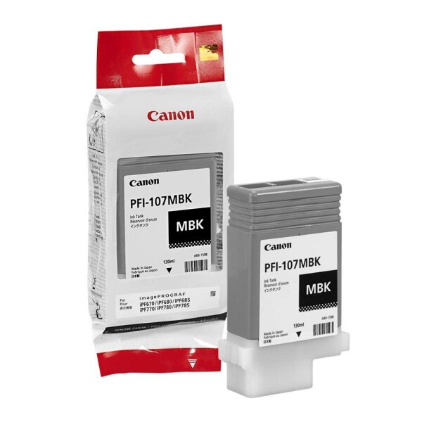 Canon PFI-107 MBK mattschwarz Druckerpatrone