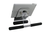 rain design Tablet-Ständer iRest 10035 schwarz, silber für 1 Tablet, Tischständer