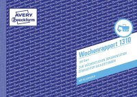 AVERY Zweckform Wochenrapport Formularbuch 1310, 1 St.