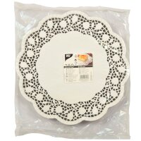 PAPSTAR Tortenspitzen rund weiß Ø 30,0 cm, 250 St.