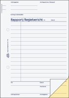 AVERY Zweckform Rapport/Regiebericht Formularbuch 1770, 1...
