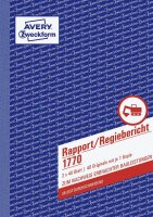 AVERY Zweckform Rapport/Regiebericht Formularbuch 1770, 1 St.