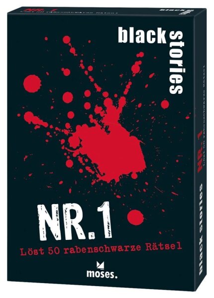 moses black stories - Nr. 1 Rätsel, 1 St.