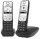 Gigaset A690 Duo Schnurloses Telefon-Set schwarz
