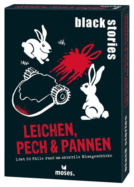 moses black stories - Leichen, Pech & Pannen Rätsel, 1 St.