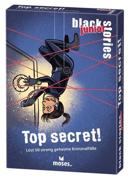 moses black stories junior - Top Secret! Rätsel, 1 St.