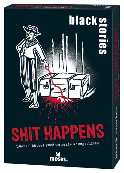 moses black stories - Shit Happens Rätsel, 1 St.