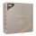 PAPSTAR Servietten grau 3-lagig 40,0 x 40,0 cm, 50 St.