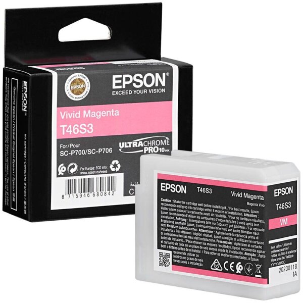 EPSON T46S3 vivid magenta Druckerpatrone