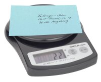 MAUL Briefwaage MAULalpha schwarz für max. 2,0 kg