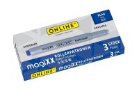 ONLINE® Tintenkonverter magiXX Rollerpatrone blau, 3 St.
