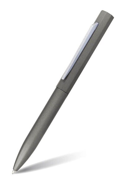 ONLINE® Kugelschreiber Octopen grau matt, Schreibfarbe: blau, 1 St.