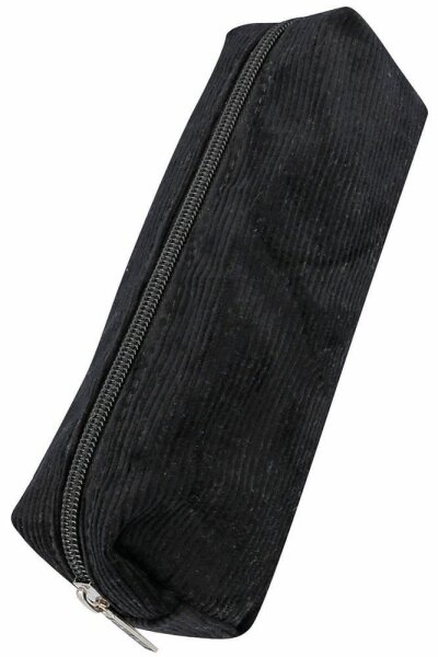ONLINE® Schlampermäppchen schwarz, 22,0 x 7,0 cm