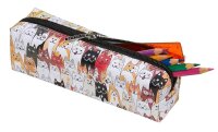 ONLINE® Schlampermäppchen Fluffy Cats Motiv, 22,0 x 7,0 cm