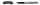 ONLINE® magiXX Classic Gelschreiber schwarz/silber 0,7 mm, Schreibfarbe: schwarz, 1 St.