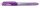 ONLINE® magiXX Classic Gelschreiber lila/silber 0,7 mm, Schreibfarbe: lila, 1 St.