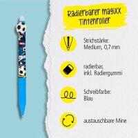 ONLINE® magiXX Fun Sports Gelschreiber  Football 0,7 mm, Schreibfarbe: blau, 1 St.
