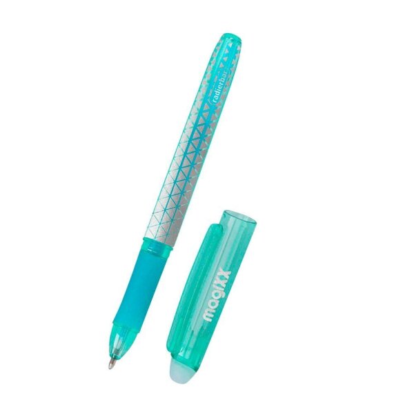 ONLINE® magiXX Classic Gelschreiber türkis/silber 0,7 mm, Schreibfarbe: türkis, 1 St.