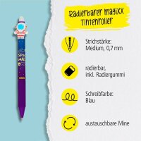 ONLINE® magiXX Fun Gelschreiber Spaceman 0,7 mm, Schreibfarbe: blau, 1 St.