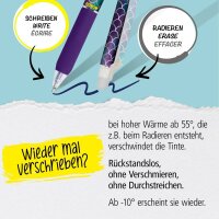 ONLINE® magiXX Gelschreiberminen blau 0,7 mm 3 St.
