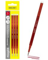 ONLINE® magiXX Gelschreiberminen rot 0,7 mm 3 St.