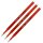 ONLINE® magiXX Gelschreiberminen rot 0,7 mm 3 St.
